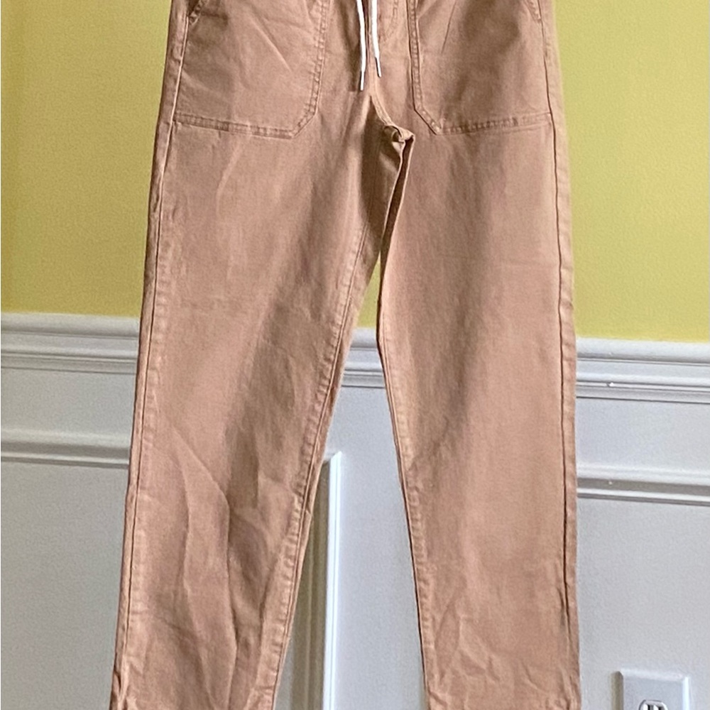 Time and Tru Light Brown Drawstring Pants